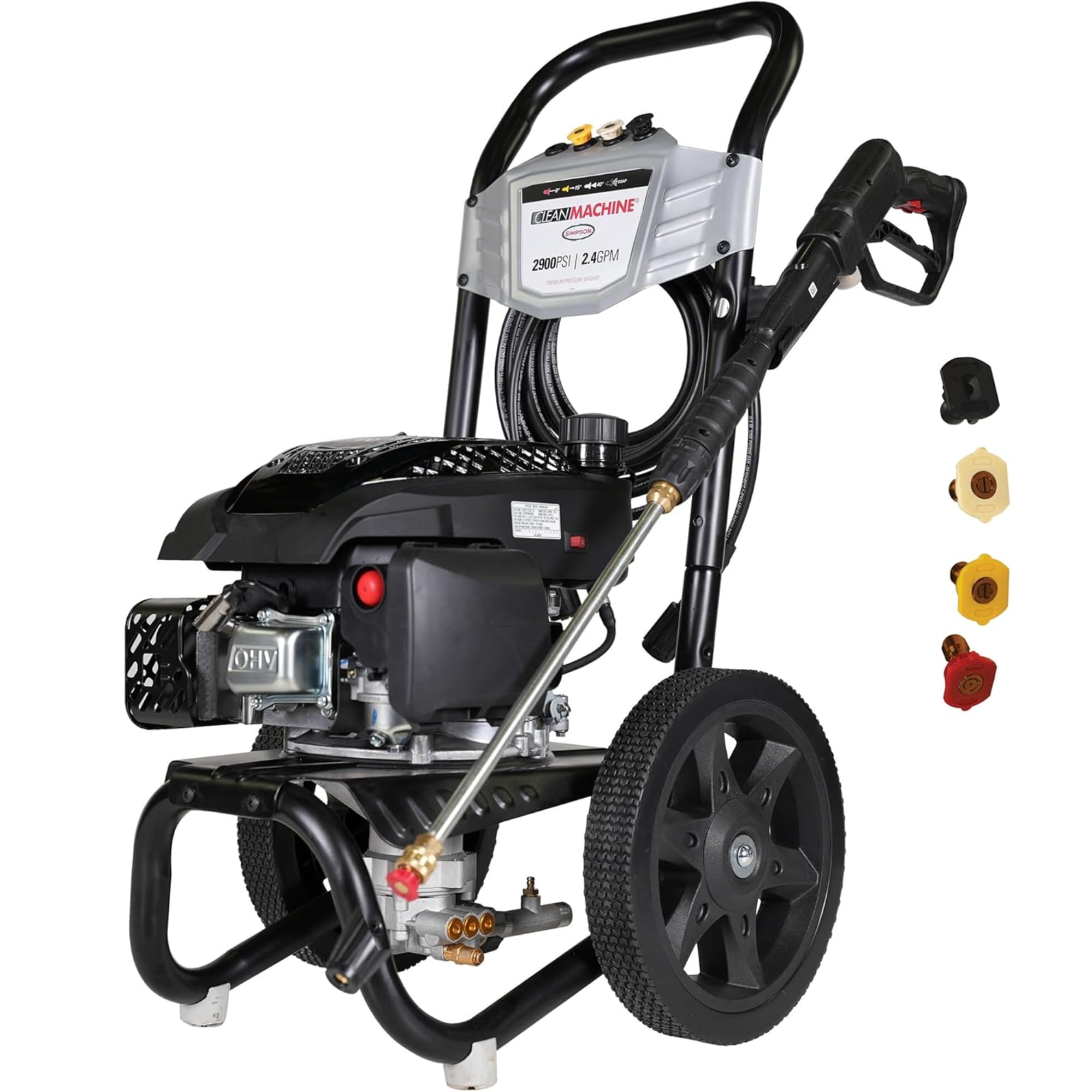Amazon.com : Simpson Cleaning 2900 PSI Gas Pressure Washer, 2.4